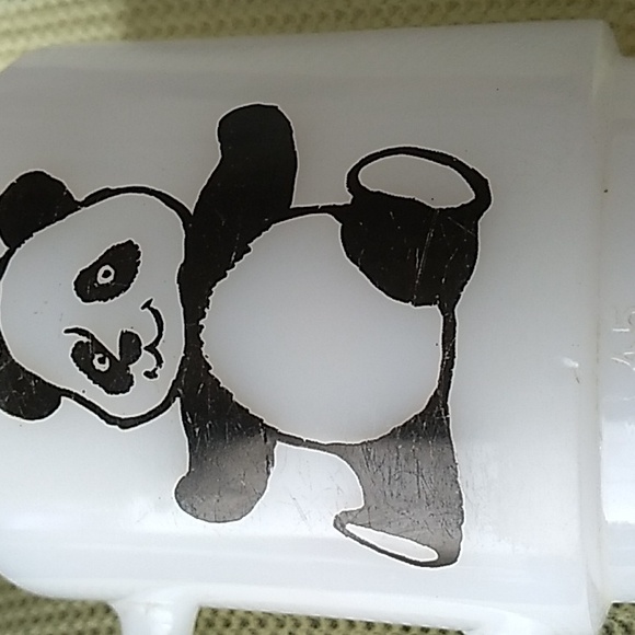 Vintage Glasbake Panda milkglass mug - Picture 10 of 10